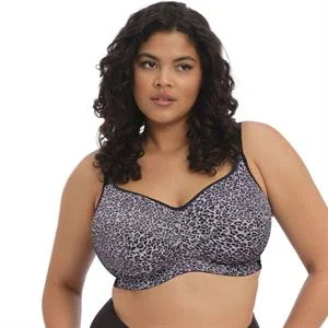 Celeste Soft Cup Bra Gray Leopard