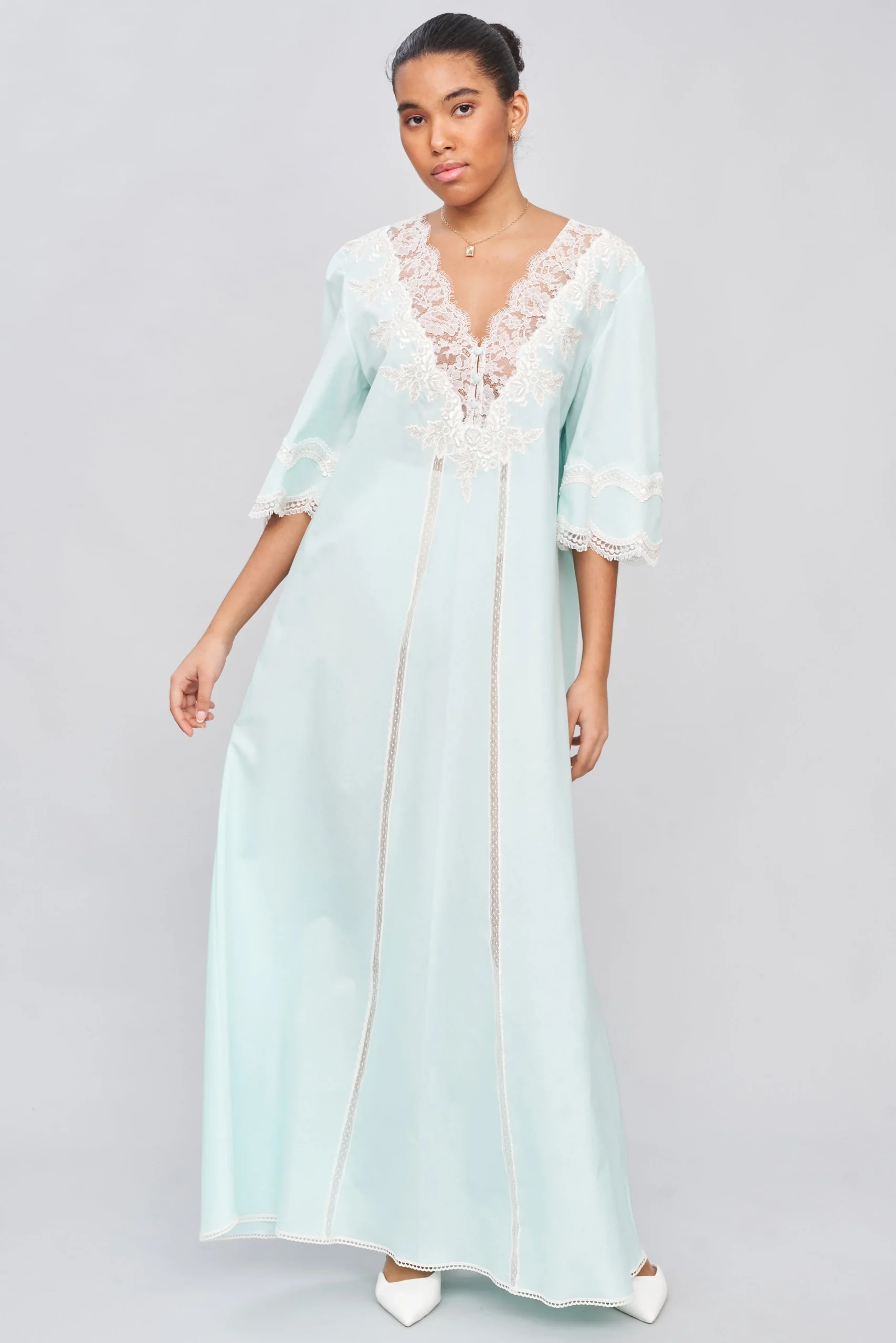 Centaurea - Mussola Cotton Nightgown