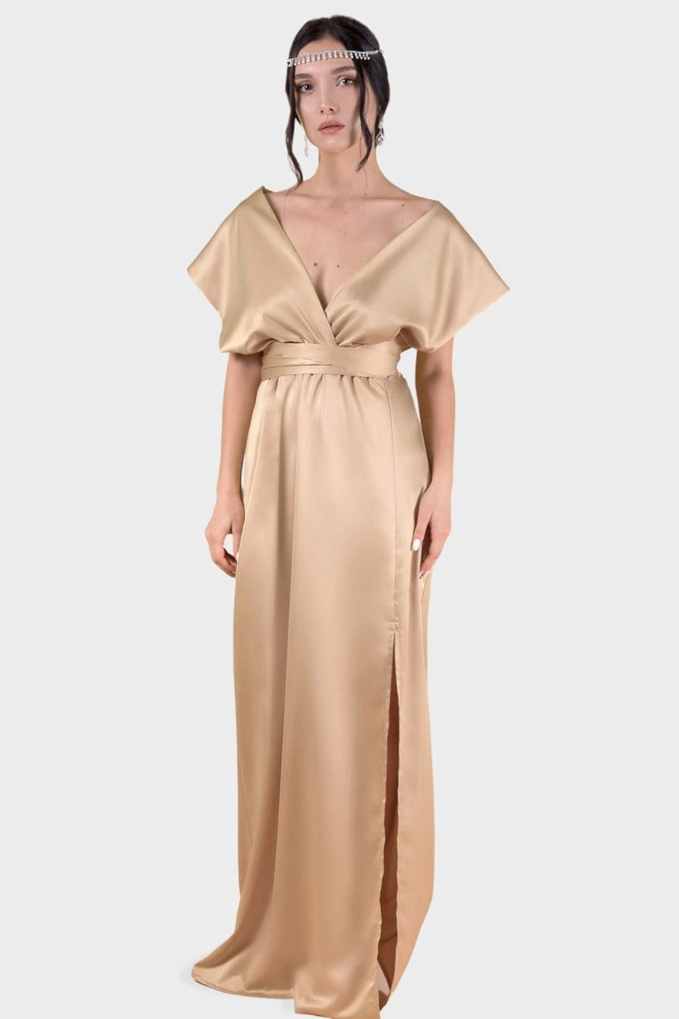 Champagne Bridesmaid Dress