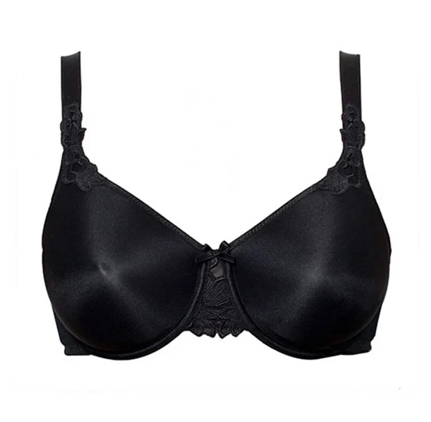 Chantelle Hedona Seamless Unlined Minimizer Bra (Black)