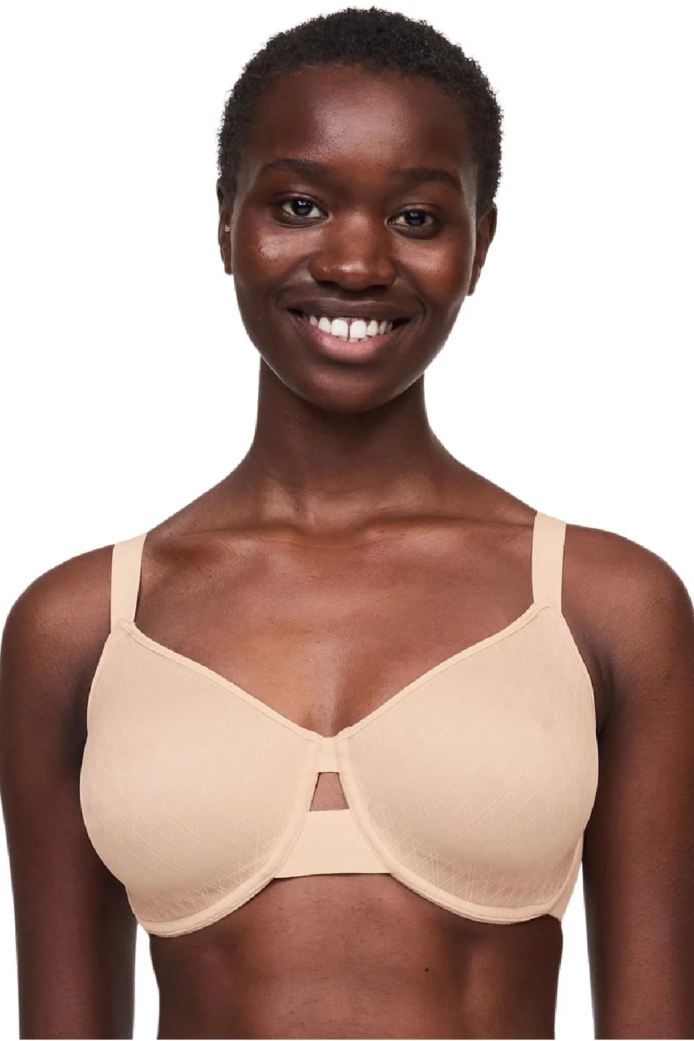 Chantelle Smooth Lines Seamless Bra, Golden Beige (C11N1)