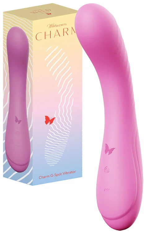 Charm 7.7" G Spot Vibrator By Wild Secrets