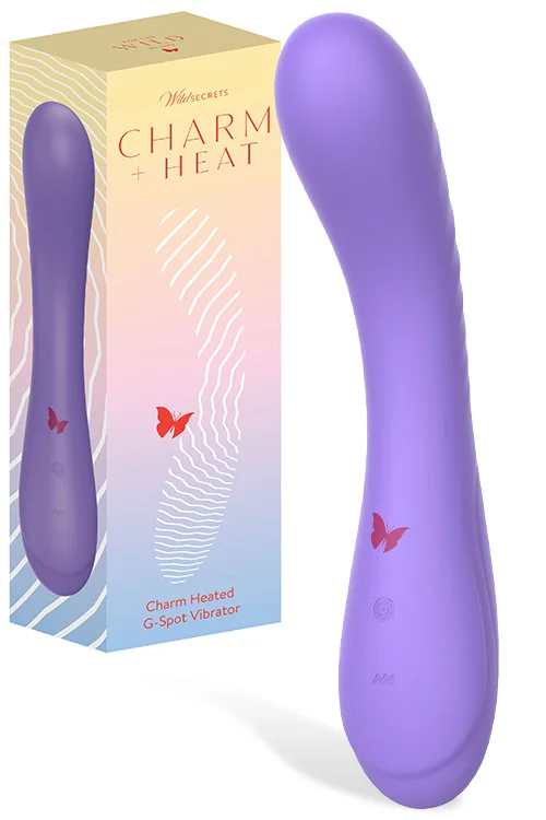 Charm 7.7" Heated G Spot Vibrator By Wild Secrets
