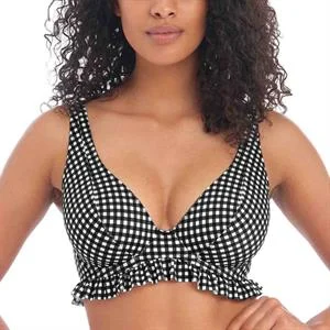 Check In High Apex Bikini Top
