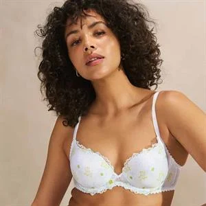 Chen Padded Heart Shape Bra