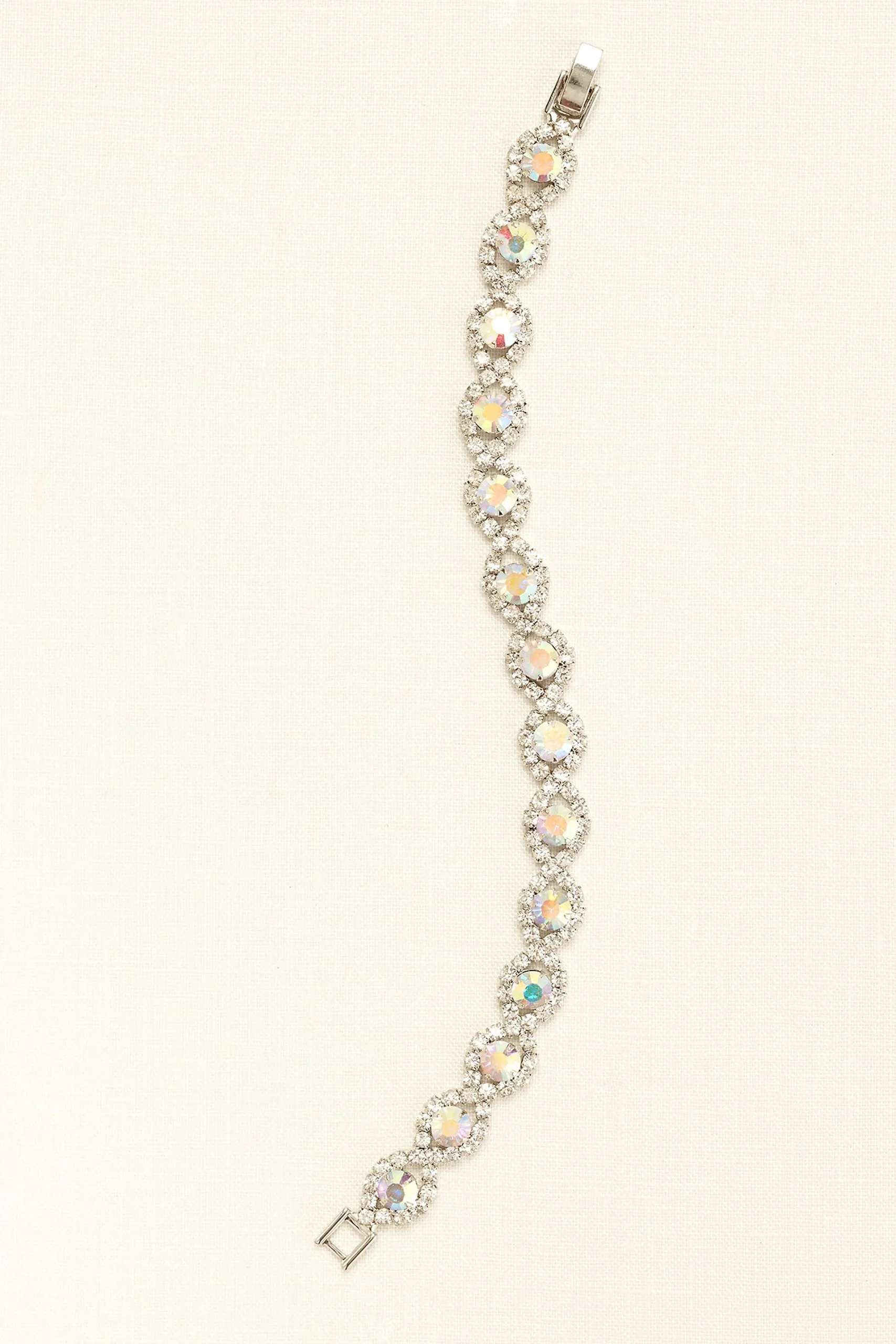 Circle Crystal Line Bracelet
