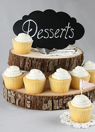 Cloud Chalkboard Sign with Easel