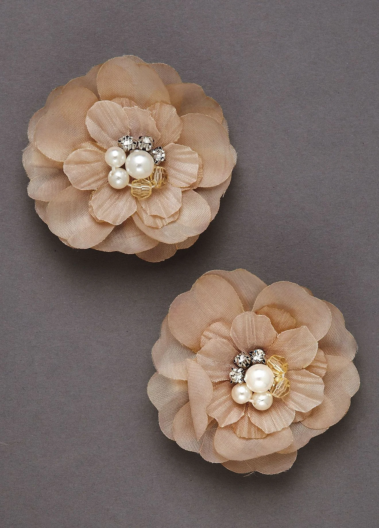 Cluster Flower Clips Set of 2