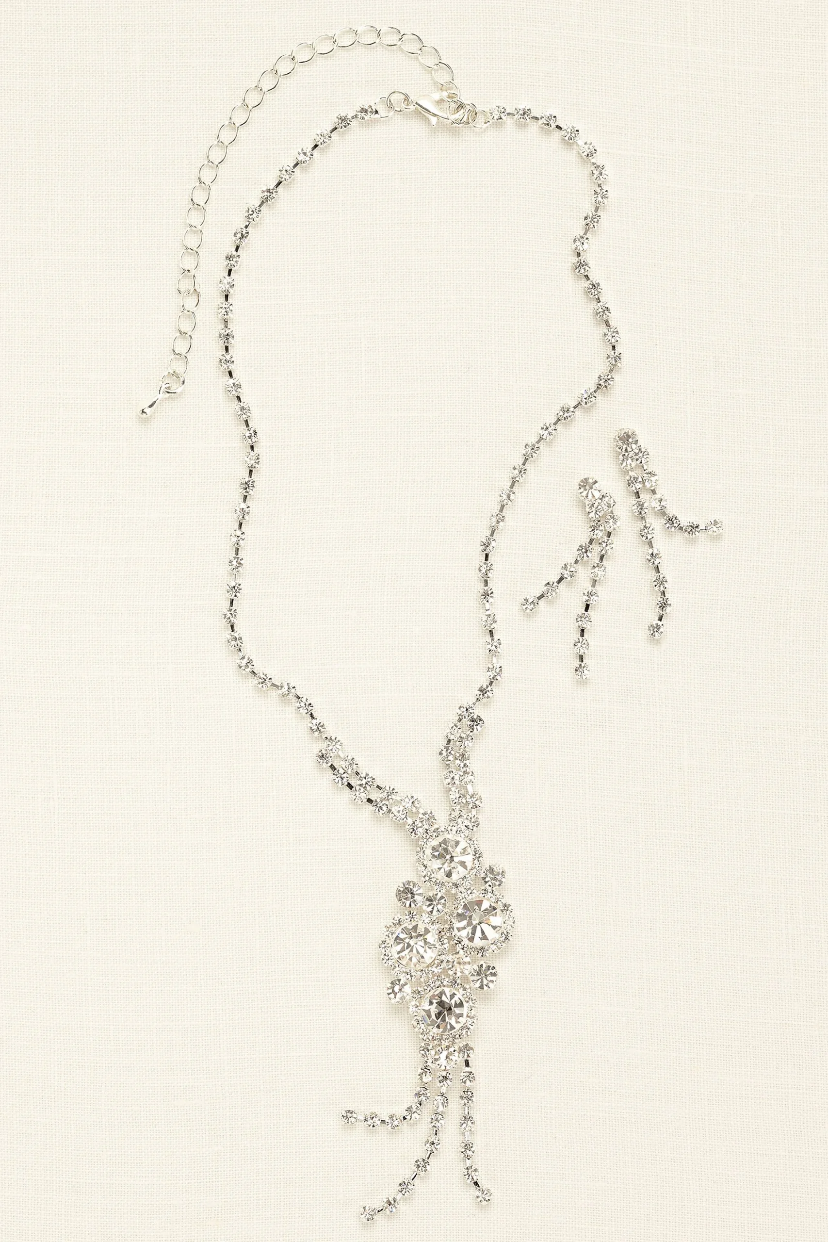 Cluster Y Necklace Set