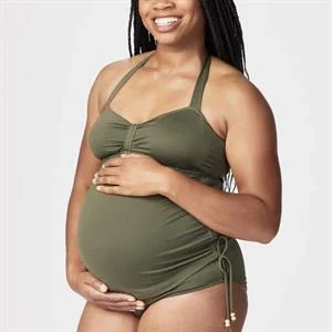 Coconut Maternity Tankini Set