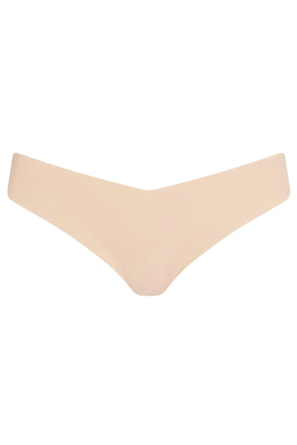 Commando Classic Solid Thong, Beige (CT01)