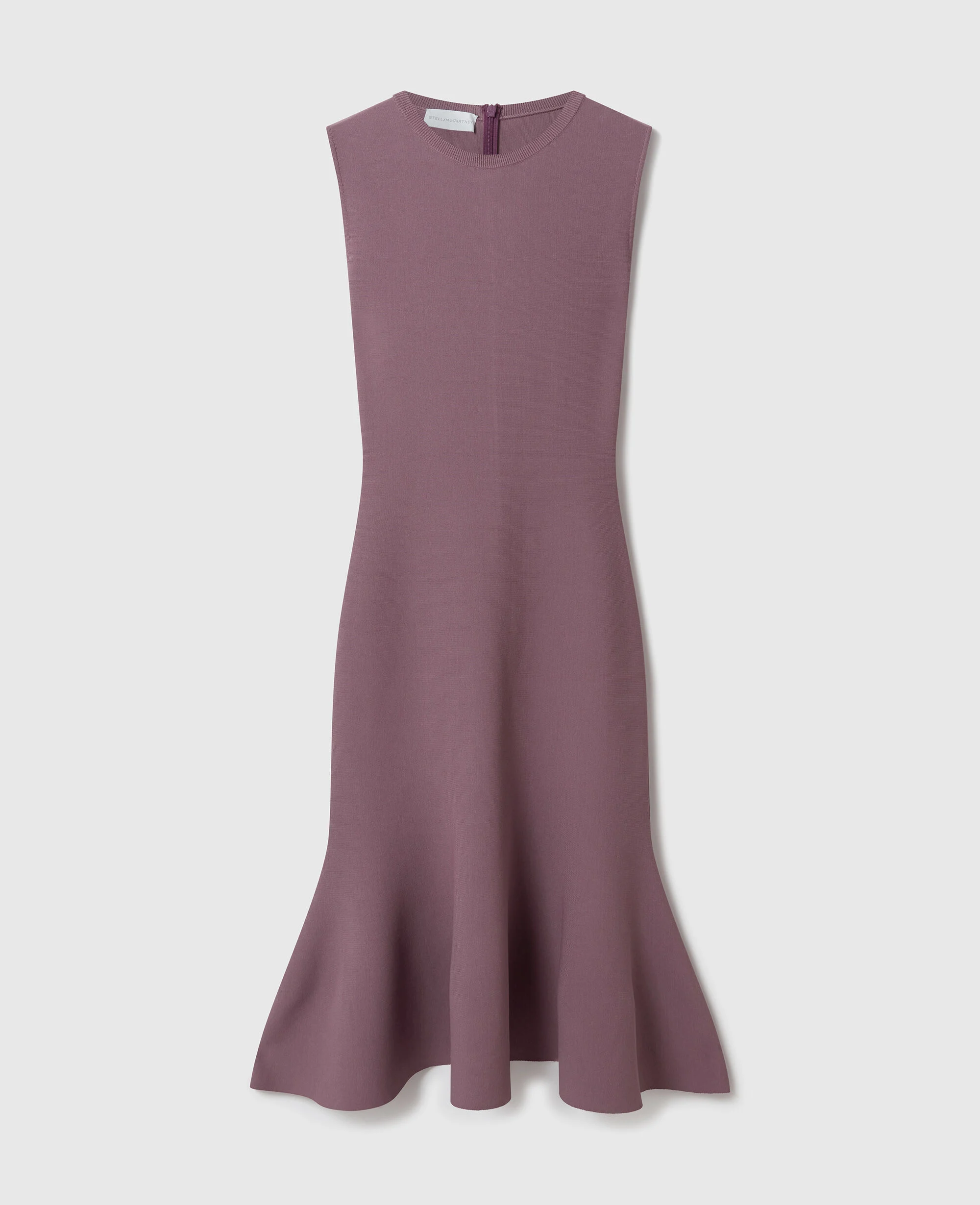 Compact Knit Peplum Dress
