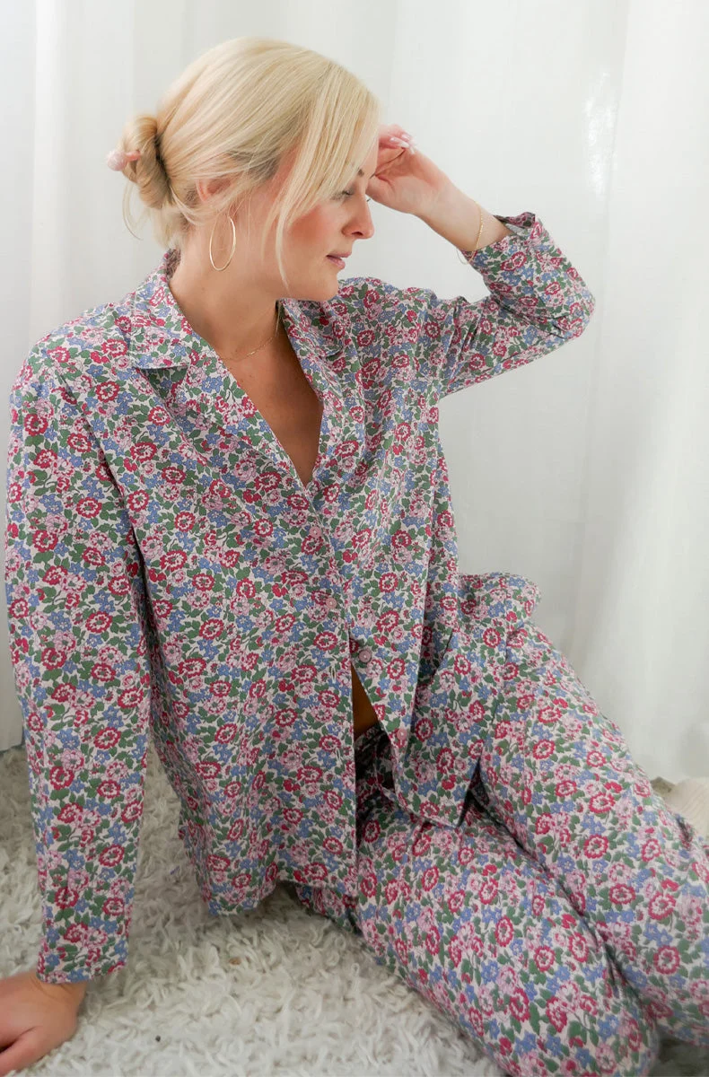 Compton Wallpaper Long PJ Set