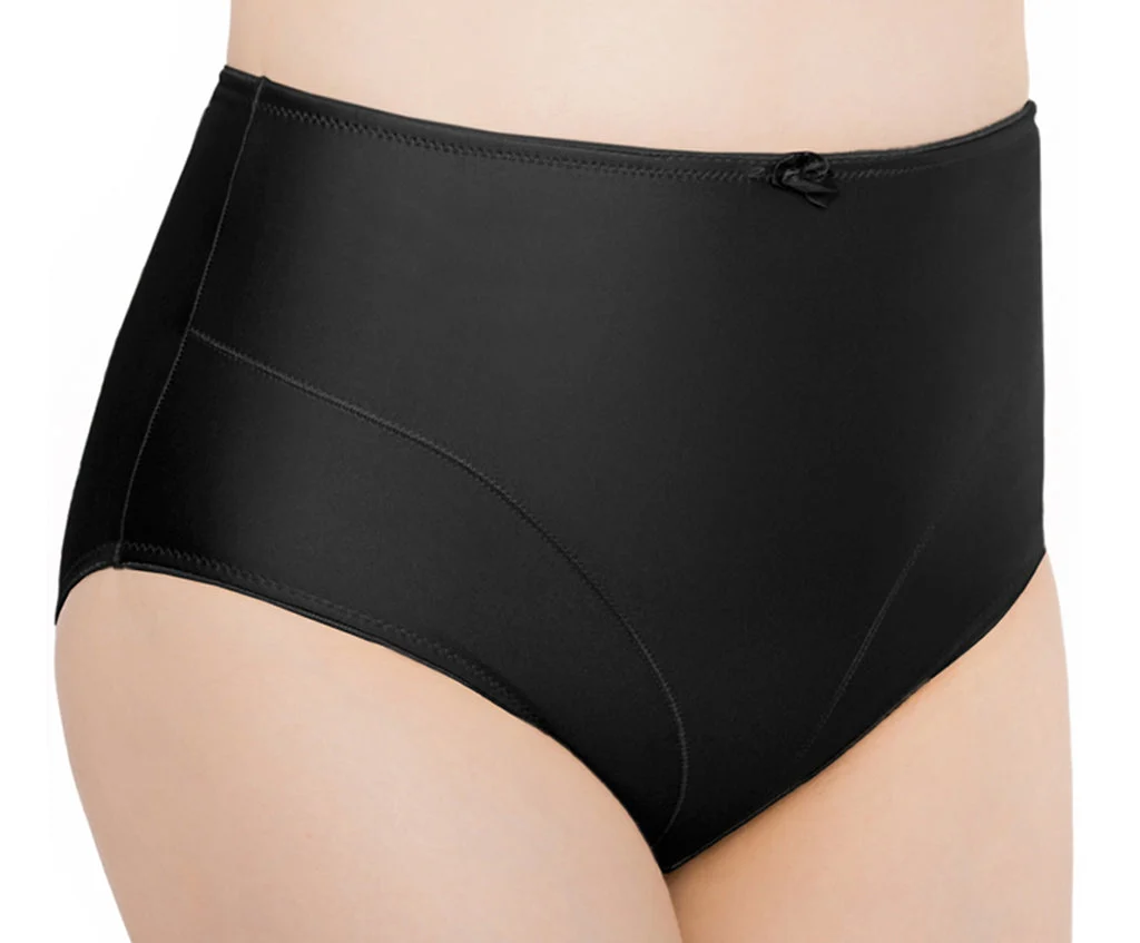 Control Top Basic Slimming Body Shaper Panties, Medium Control, 2-Pack