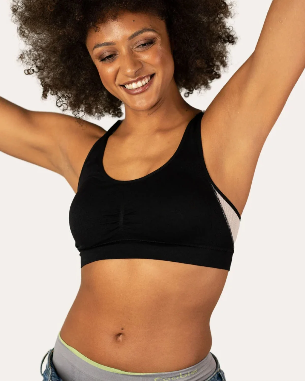 Coobie Breathable Mesh Racerback Sports Bra 9129