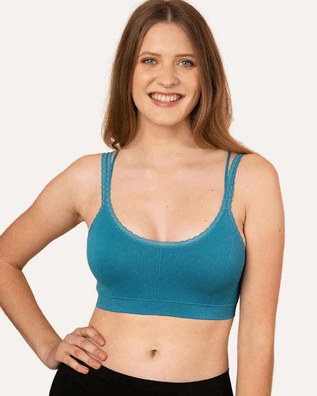 Coobie Lucky Clover Lace Criss Cross Bra 9146