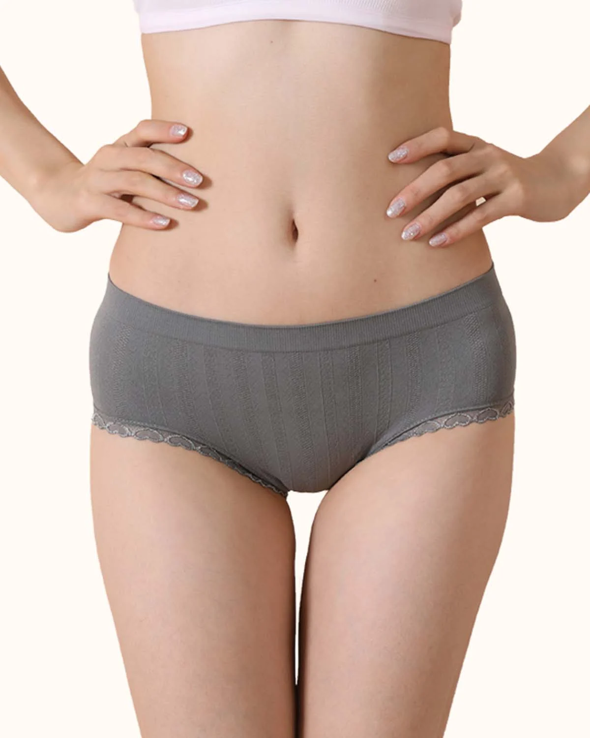 Coobie Sweet Heart Lace Briefs 9033 (3 Pairs)