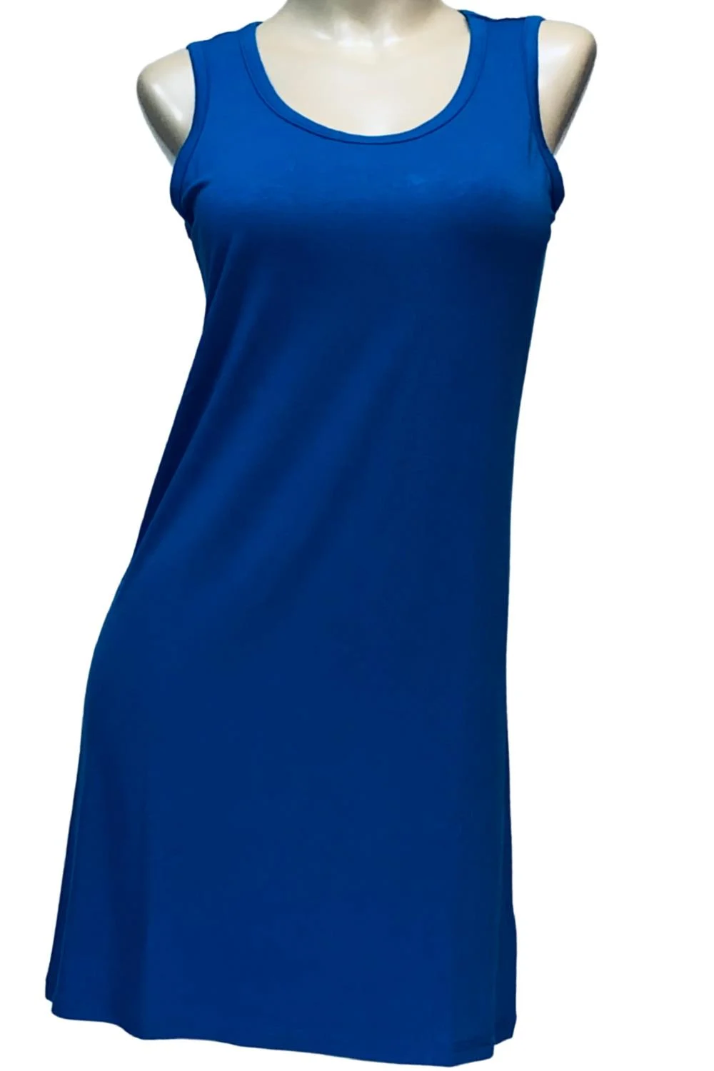 Cool Girl Vacay Ready Sleeveless Sleepshirt, Blue (C319106)