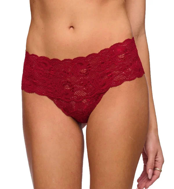 Cosabella Never Say Never Comfie Thong (NEVER0343) - Sindoor Red