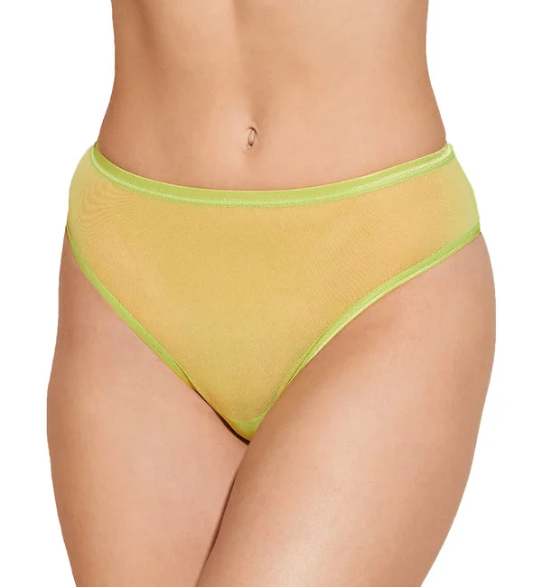 Cosabella Soire Confidence High Waist Brief Panty (SOIRC0562) - Chakra Green