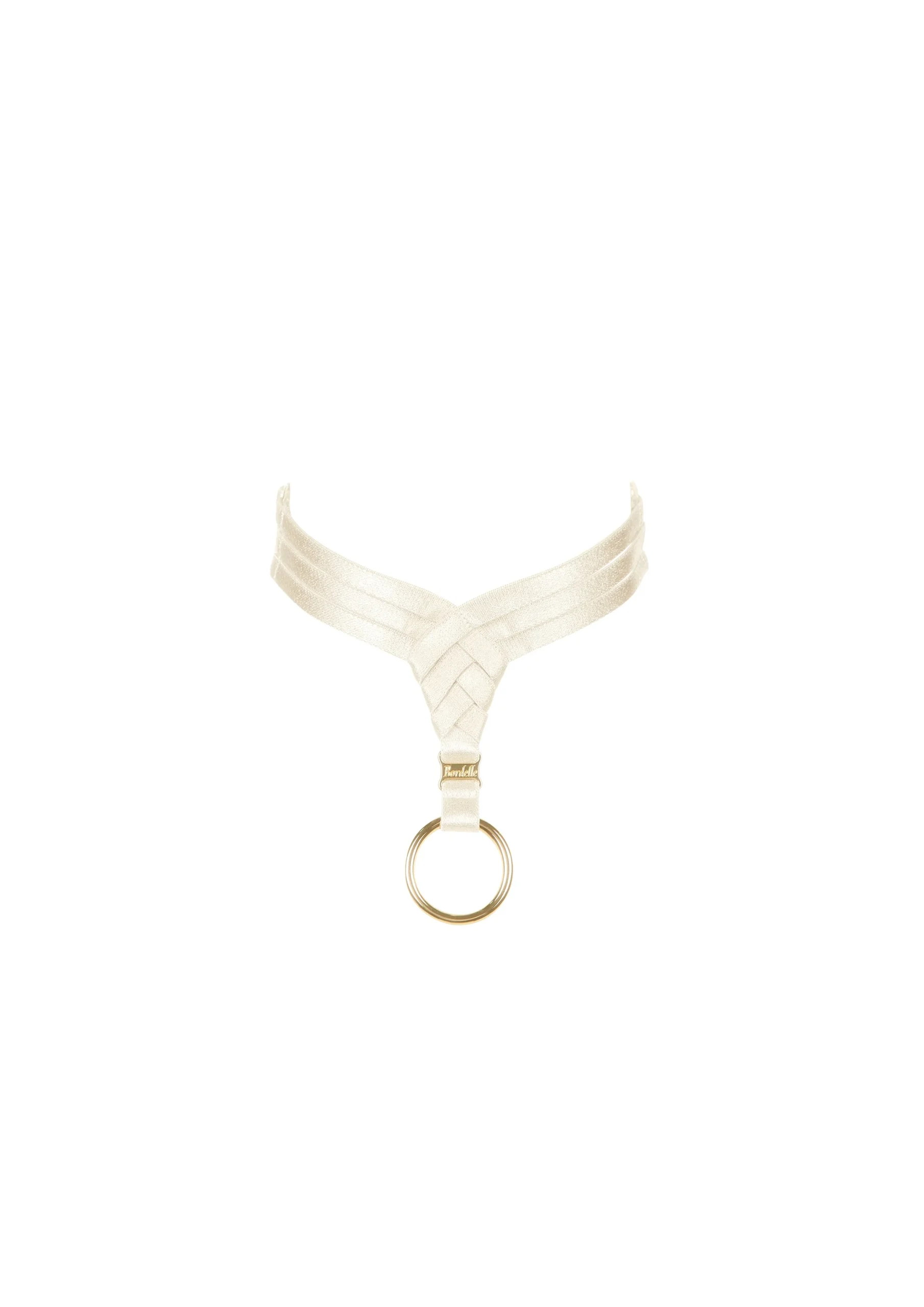 Cream Asobi Satin Collar