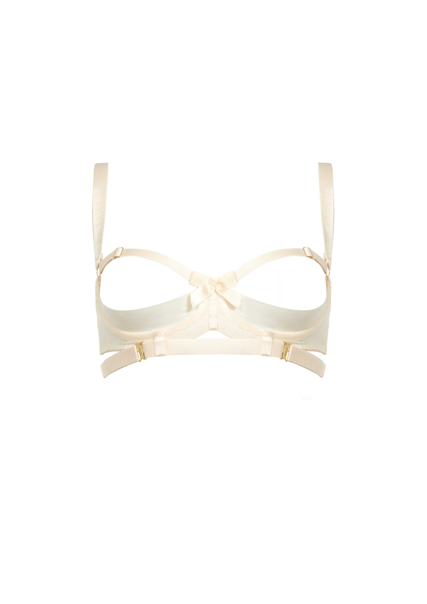 Cream Gia Shelf Bra
