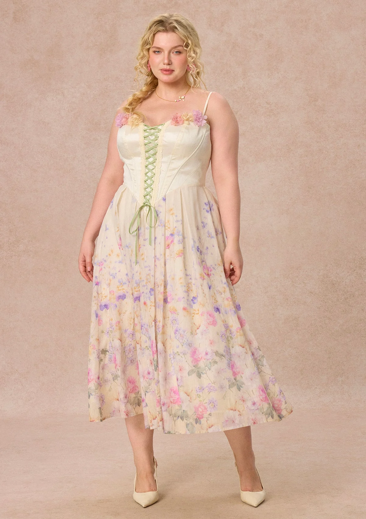 Curve&Plus Bloom Overture Corset Dress （Long）