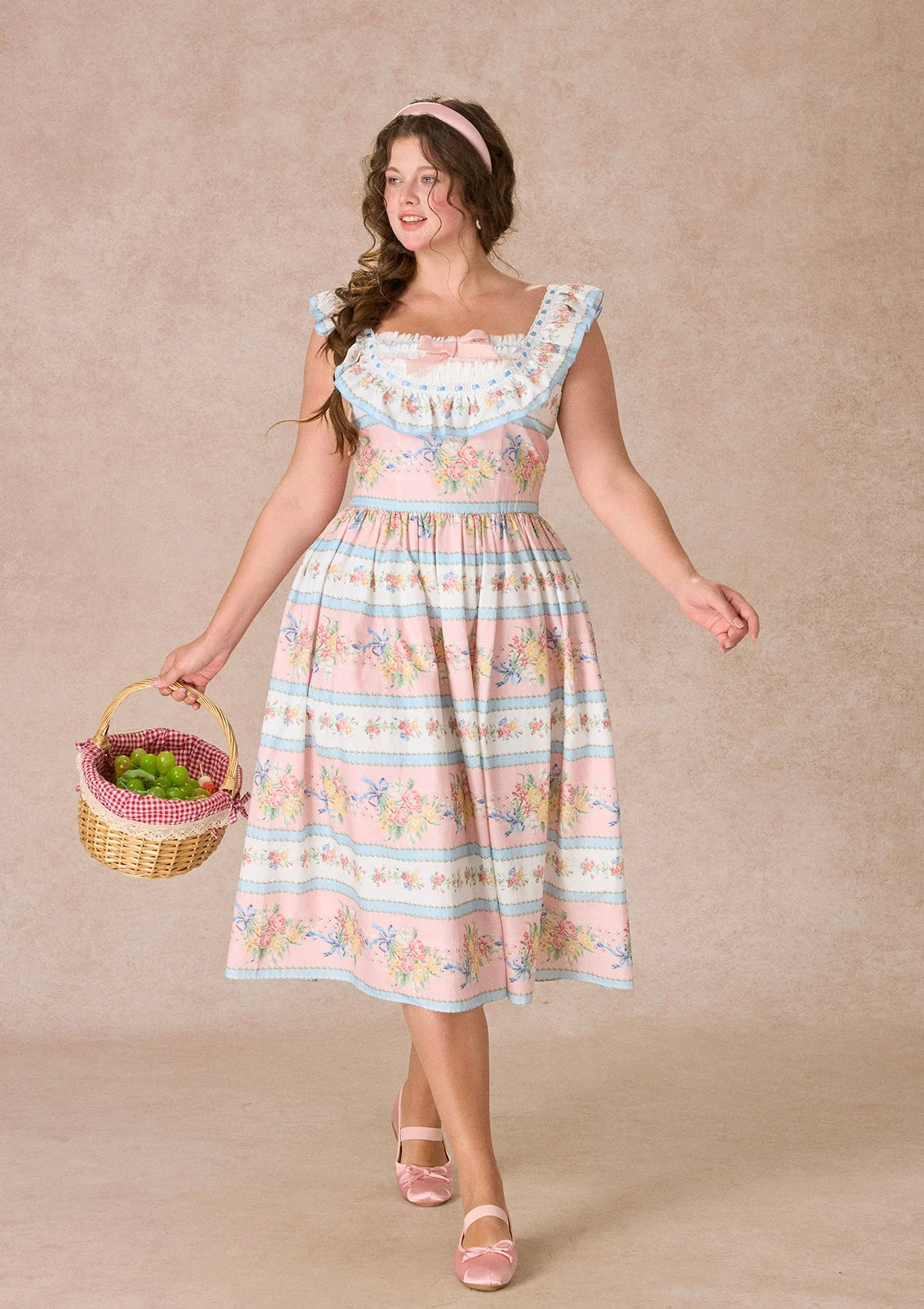 Curve&Plus Candy Tart Dress（Long）