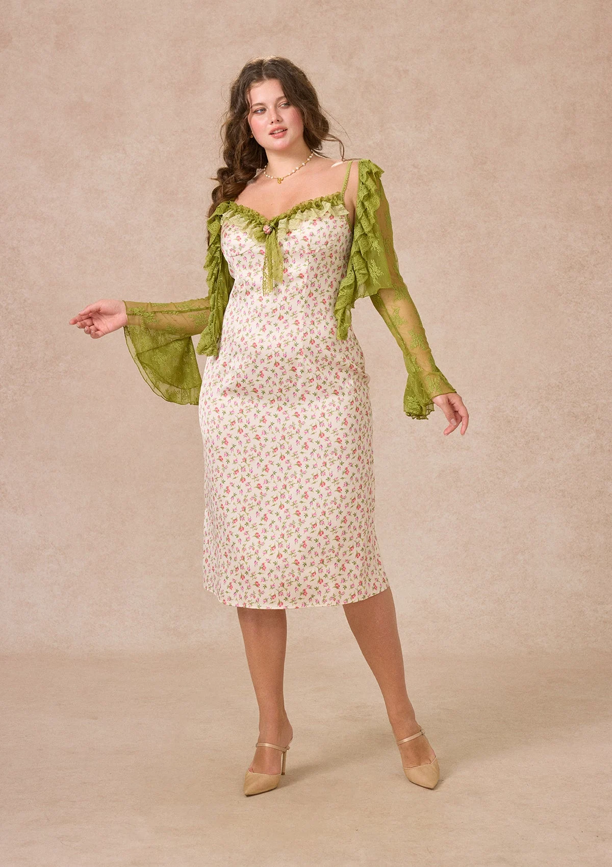 Curve&Plus Enchanted Forest Cardigan