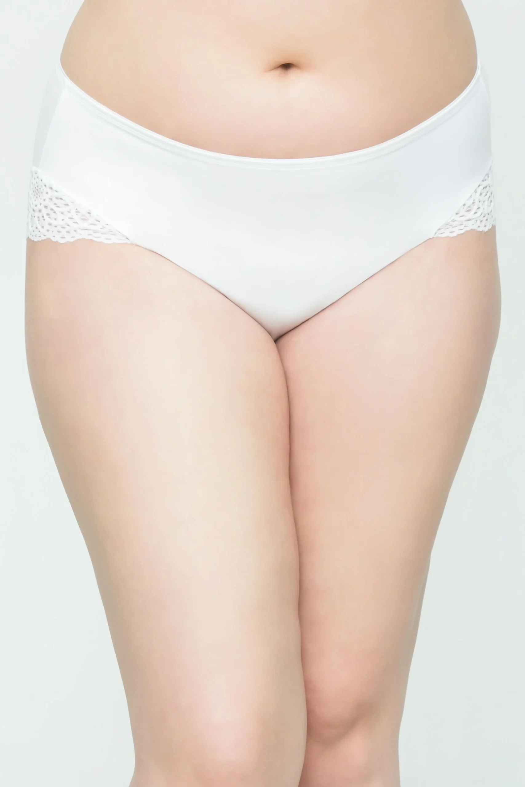 Curvy Couture Crochet Lace Hipster