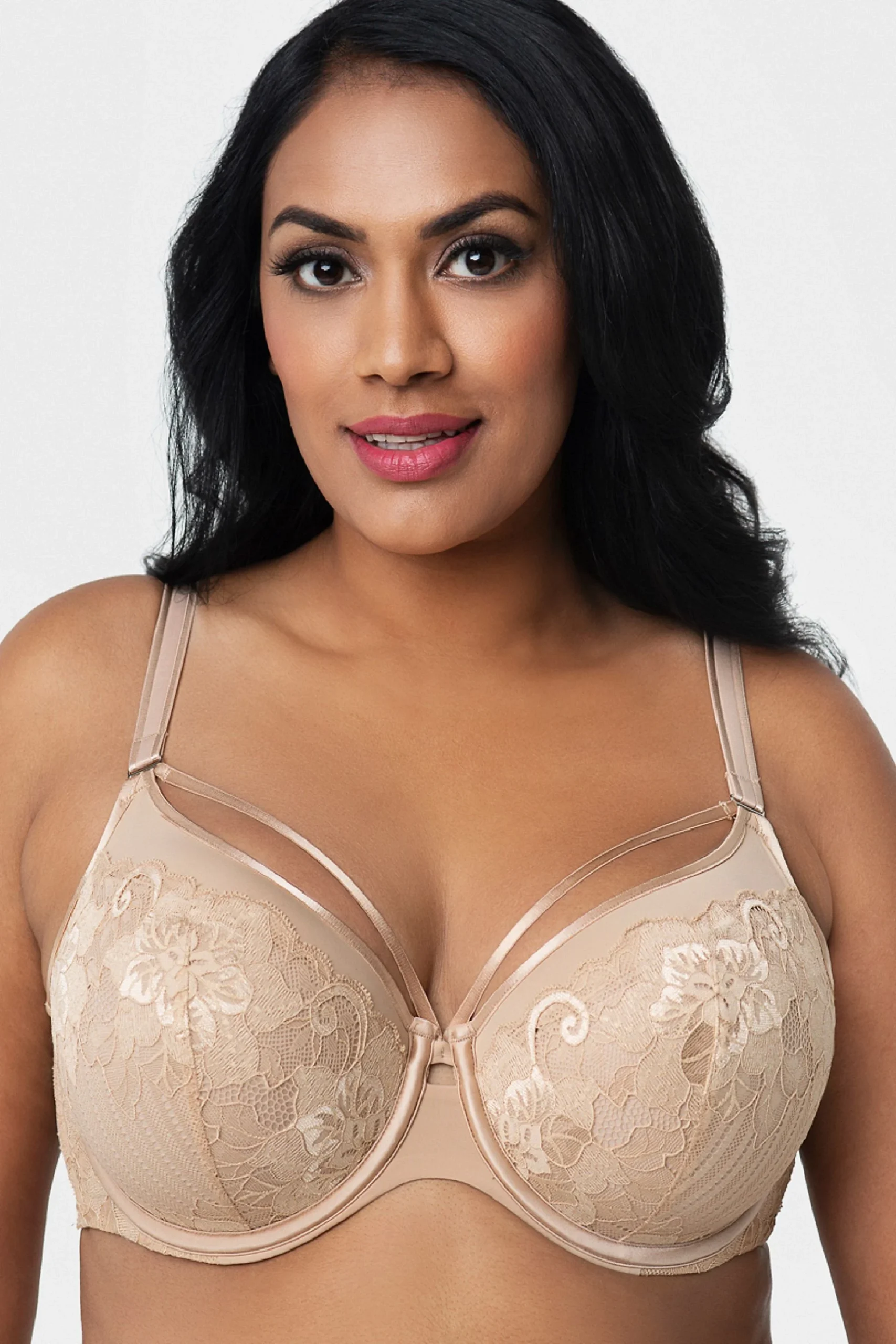 Curvy Couture Tulip Smooth Push-Up T-Shirt Bra