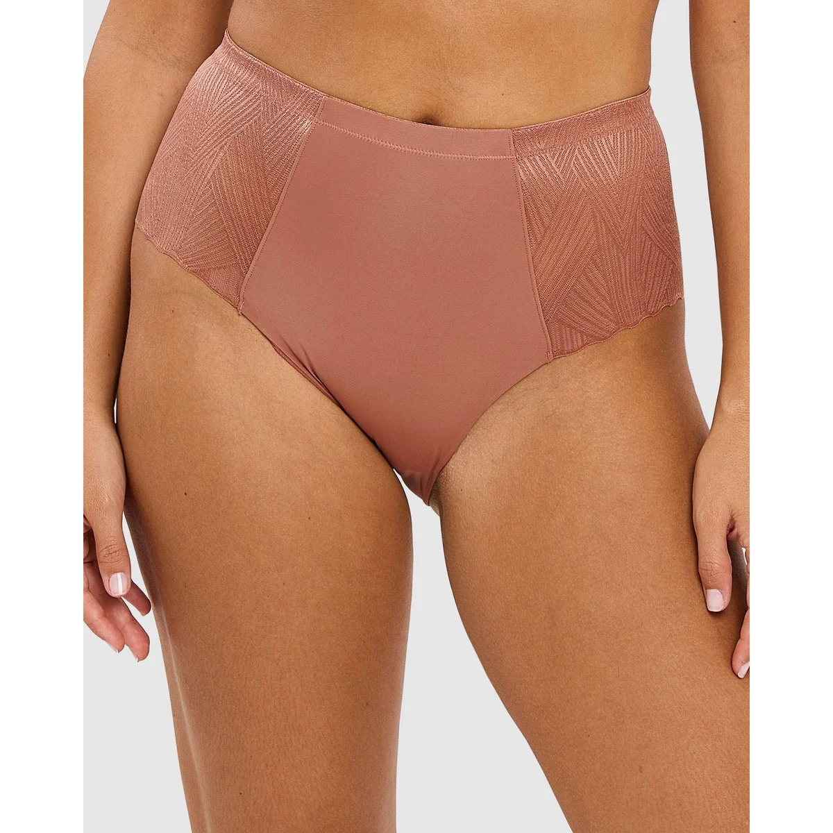 Daily Softness High Waist Brief with Lace