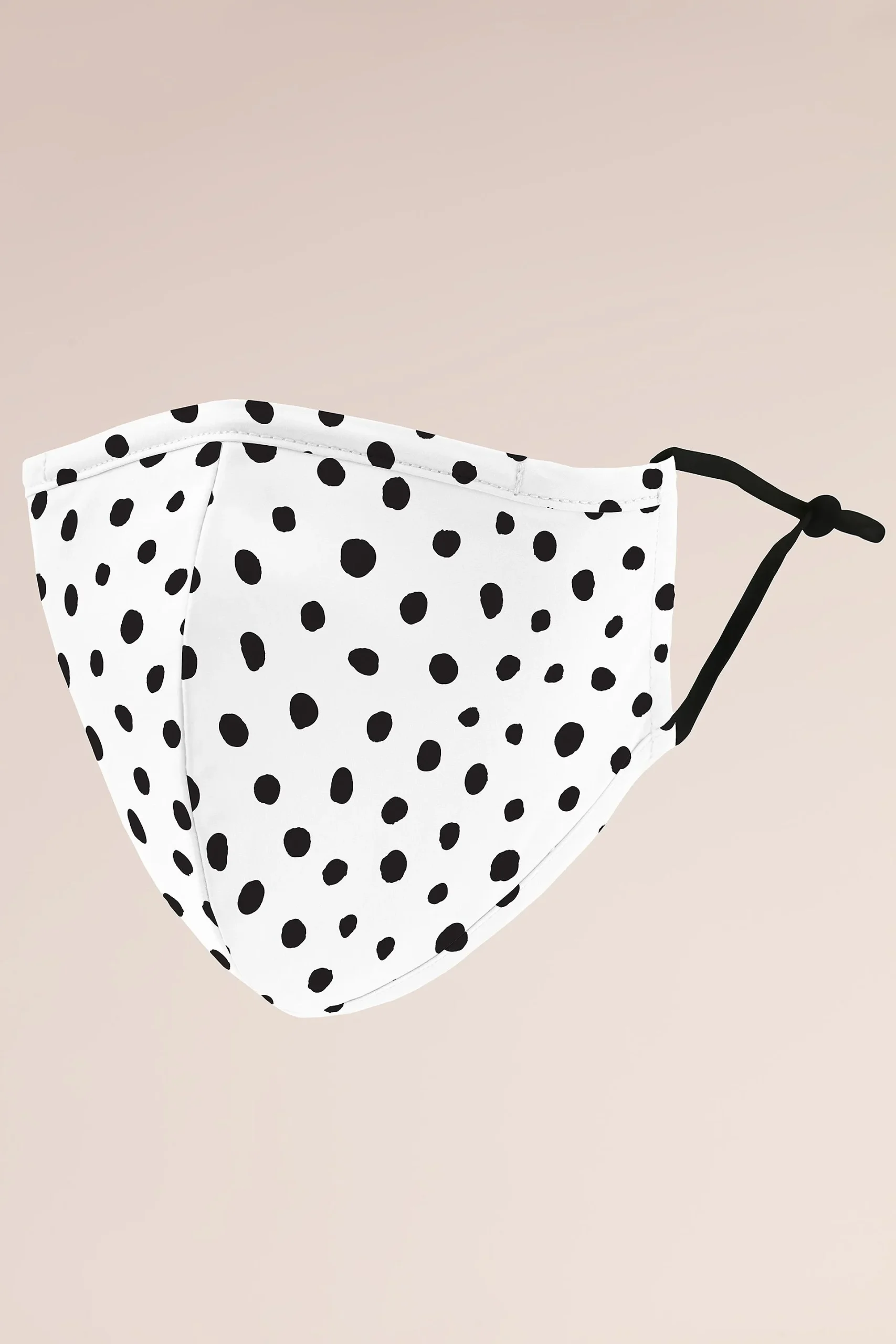 Dalmatian Dot Mask with Adjustable Ear Loops