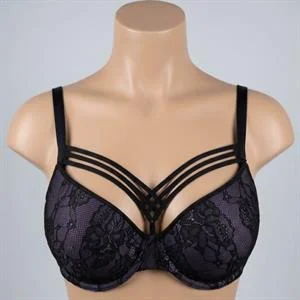 Dame de Paris Balcony Bra Hidden Purple