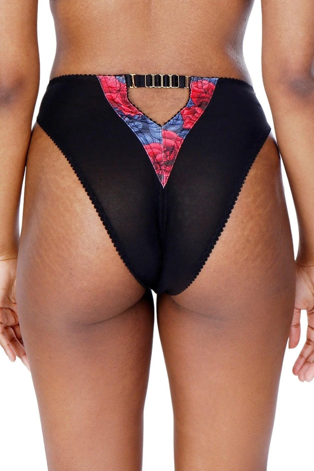 DANI mesh high leg brief