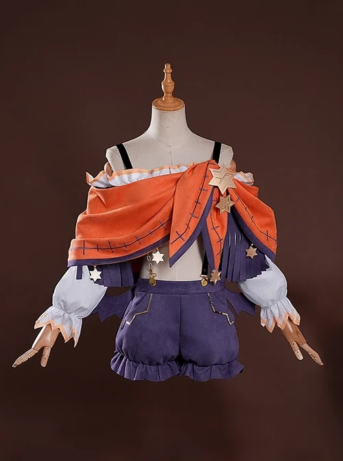 Date A Live Natsumi Kyouno Halloween Cosplay Costume Full Set