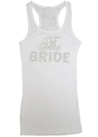 DB Exclusive The Bride Lace Racerback Tank
