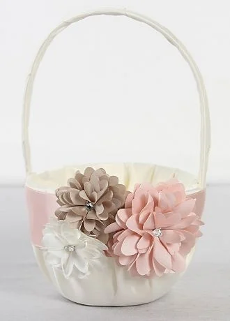 DB Exclusive Perfect Petals Flower Girl Basket