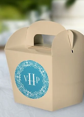 DB Personalized Medium Monogram Labels Set of 20