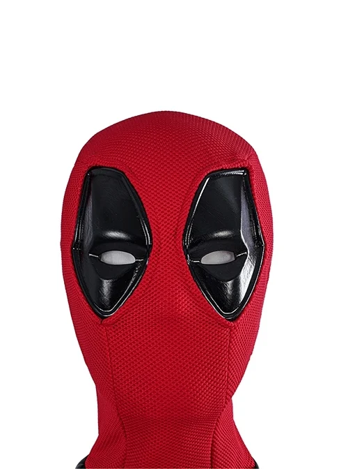 Deadpool 2 Deadpool Knitted Version Halloween Cosplay Bodysuit Costume Accessory Red Mask