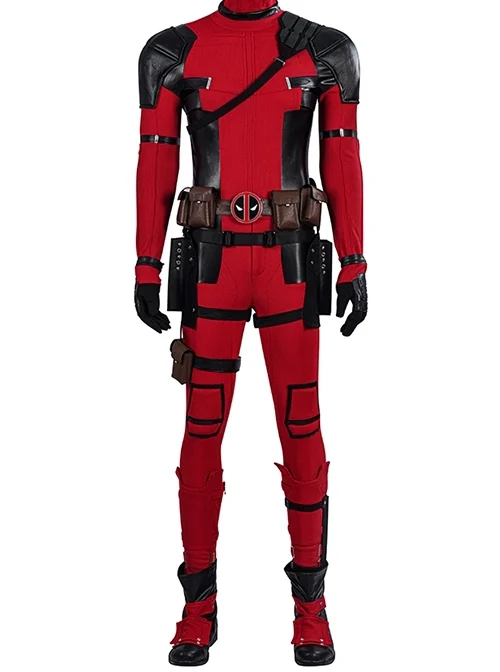 Deadpool 2 Deadpool Knitted Version Halloween Cosplay Bodysuit Costume Full Set With ShoesWithout Headgear Without Props