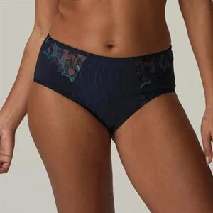 Deauville Velvet Blue Full Brief