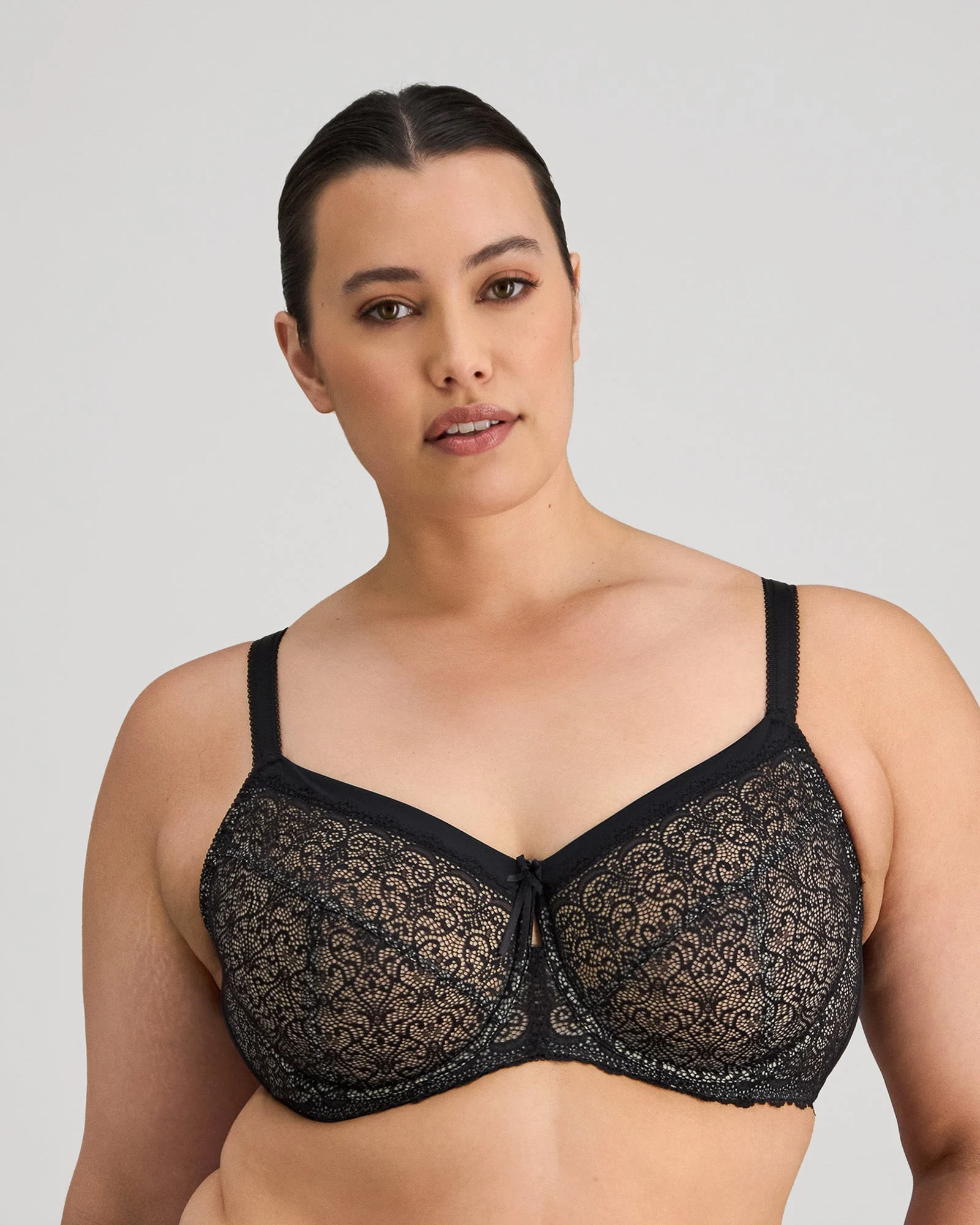Delicate Lace Underwire Bra