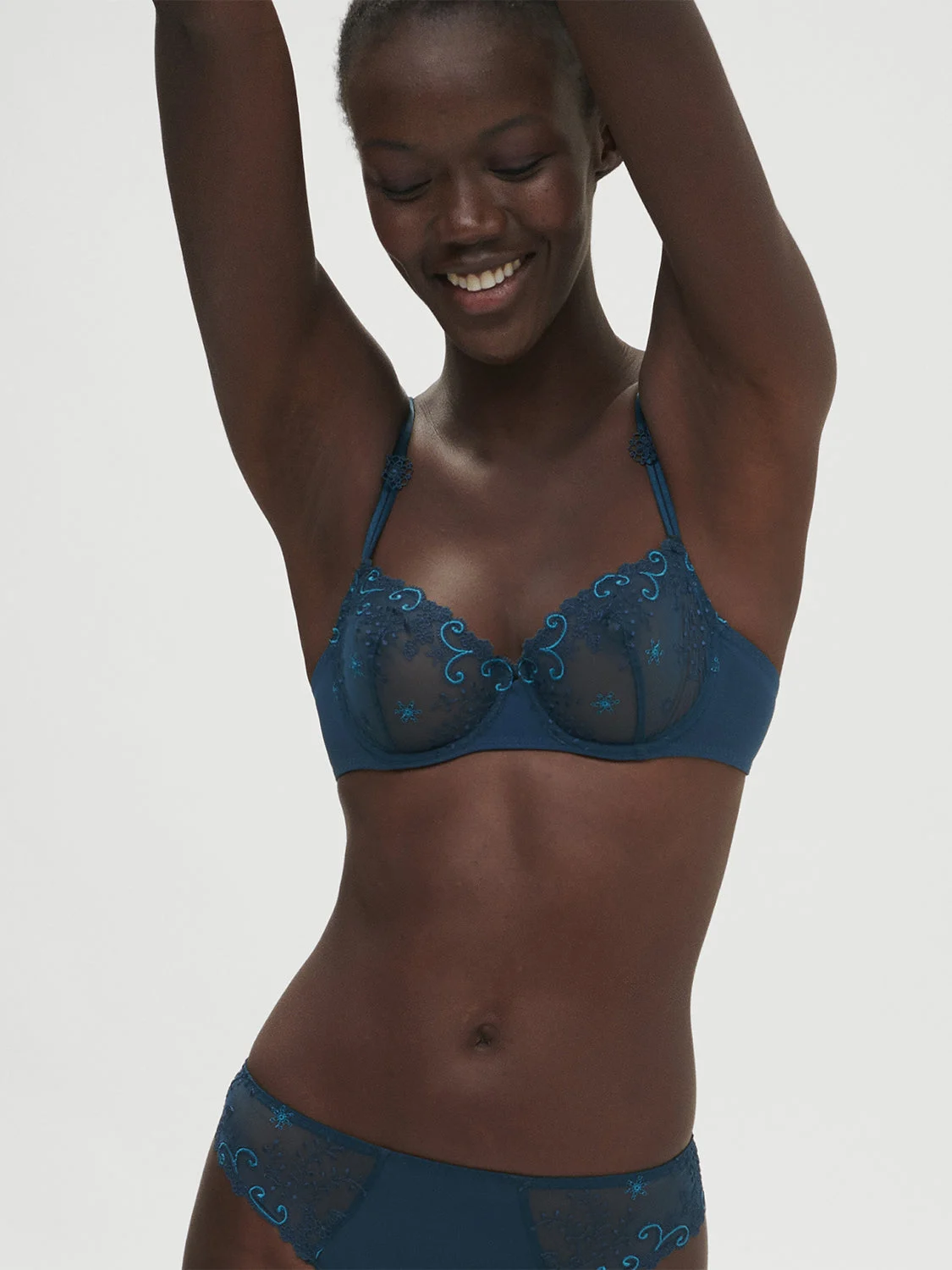 Delice Half Cup Bra - Prestige BlueRegular price