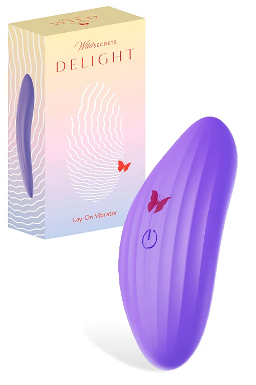Delight 3.75" Lay On Vibrator By Wild Secrets