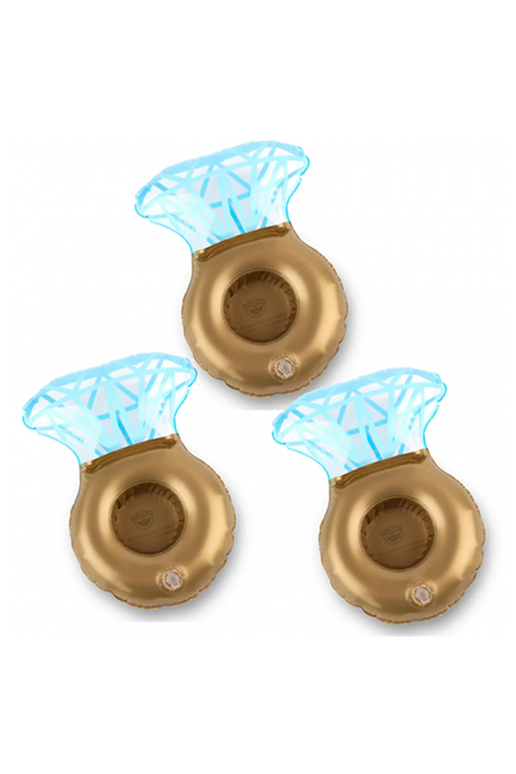 Diamond Ring Drink Float Set of 3
