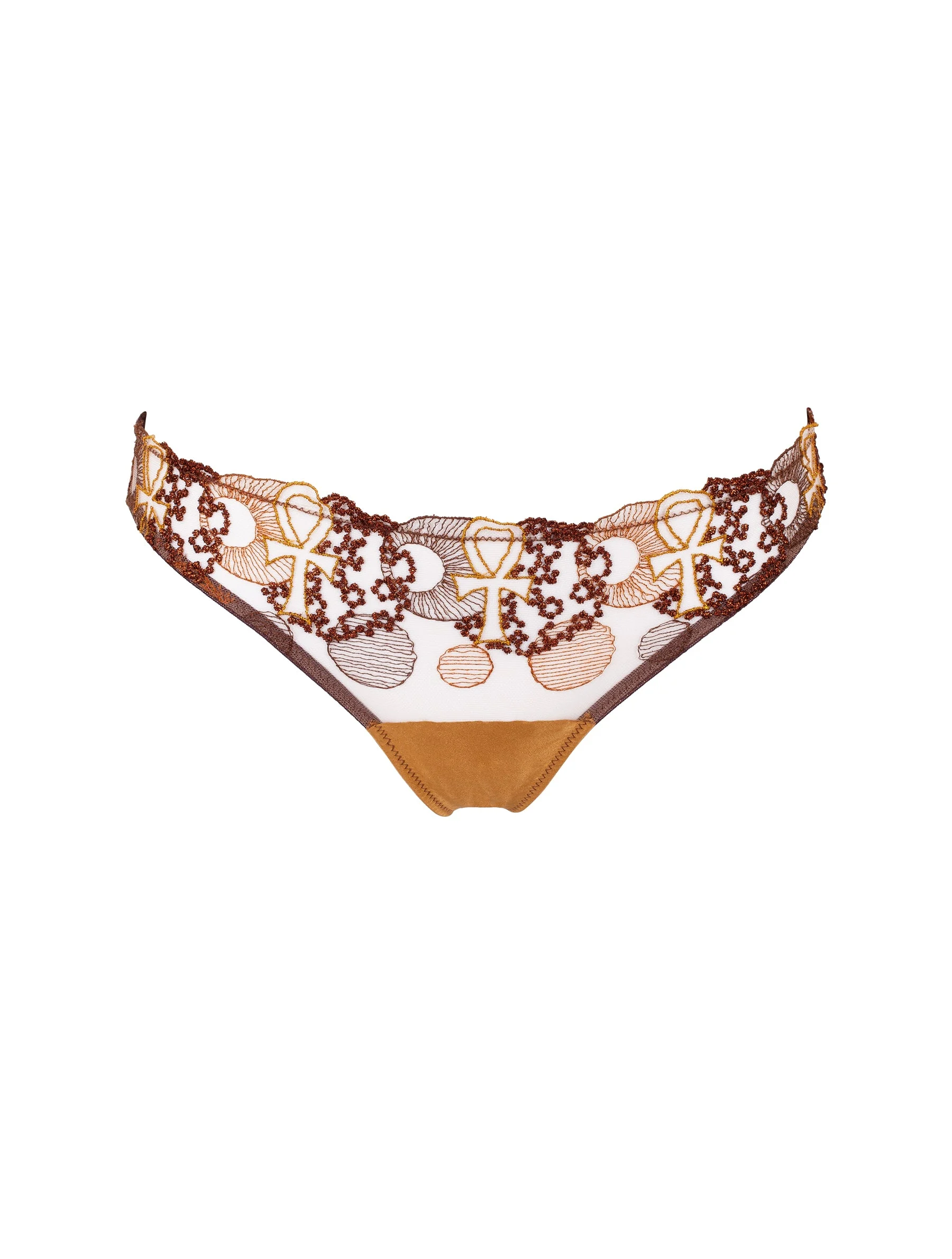 Divine Feminine Embroidery Brief