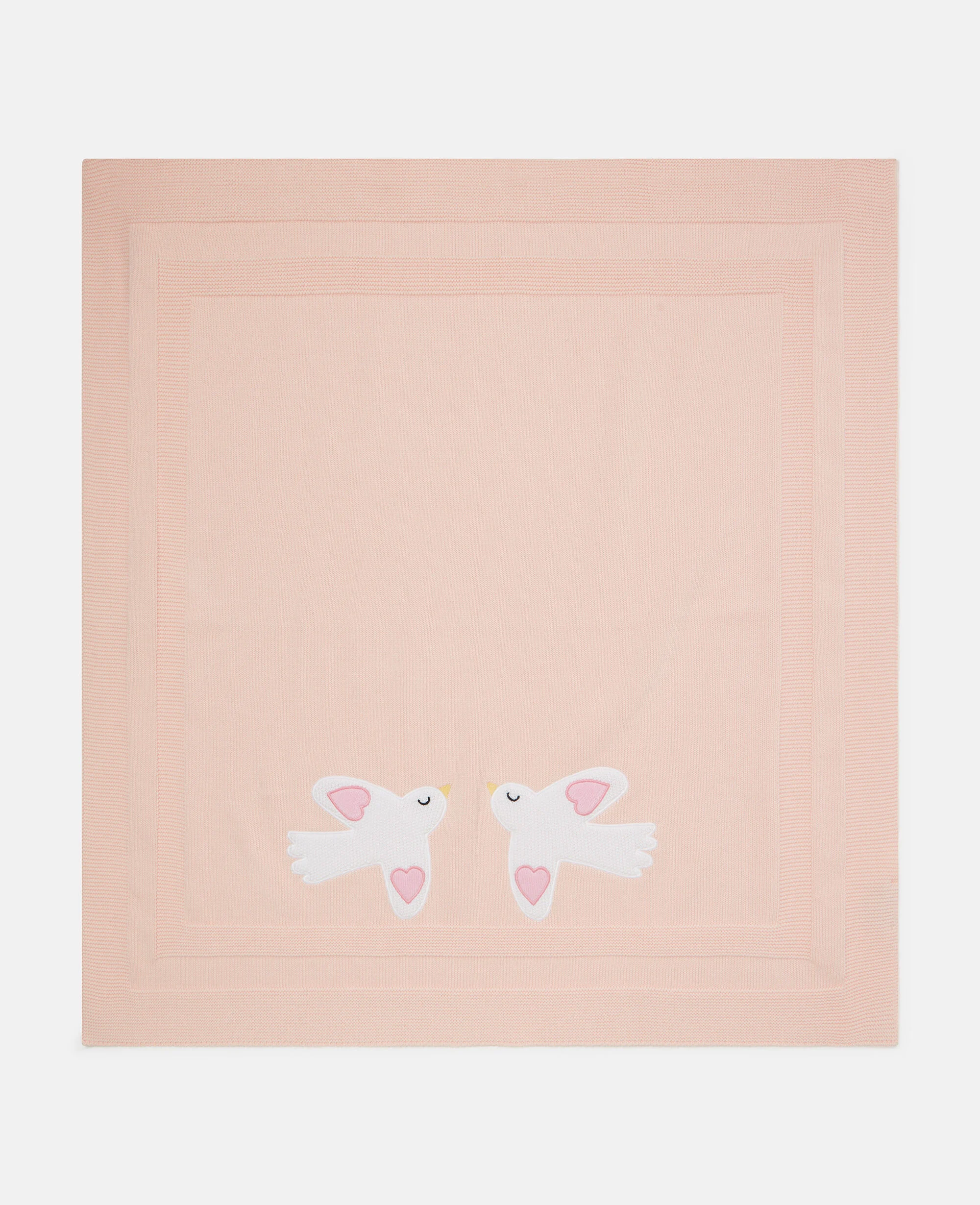 Dove Embroidered Blanket