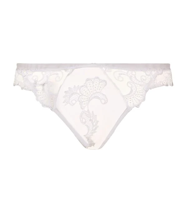 Dressing Floral Thong (White)
