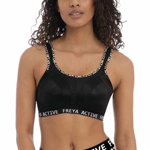 Dynamic Pure Leopard Non Wired Sports Bra